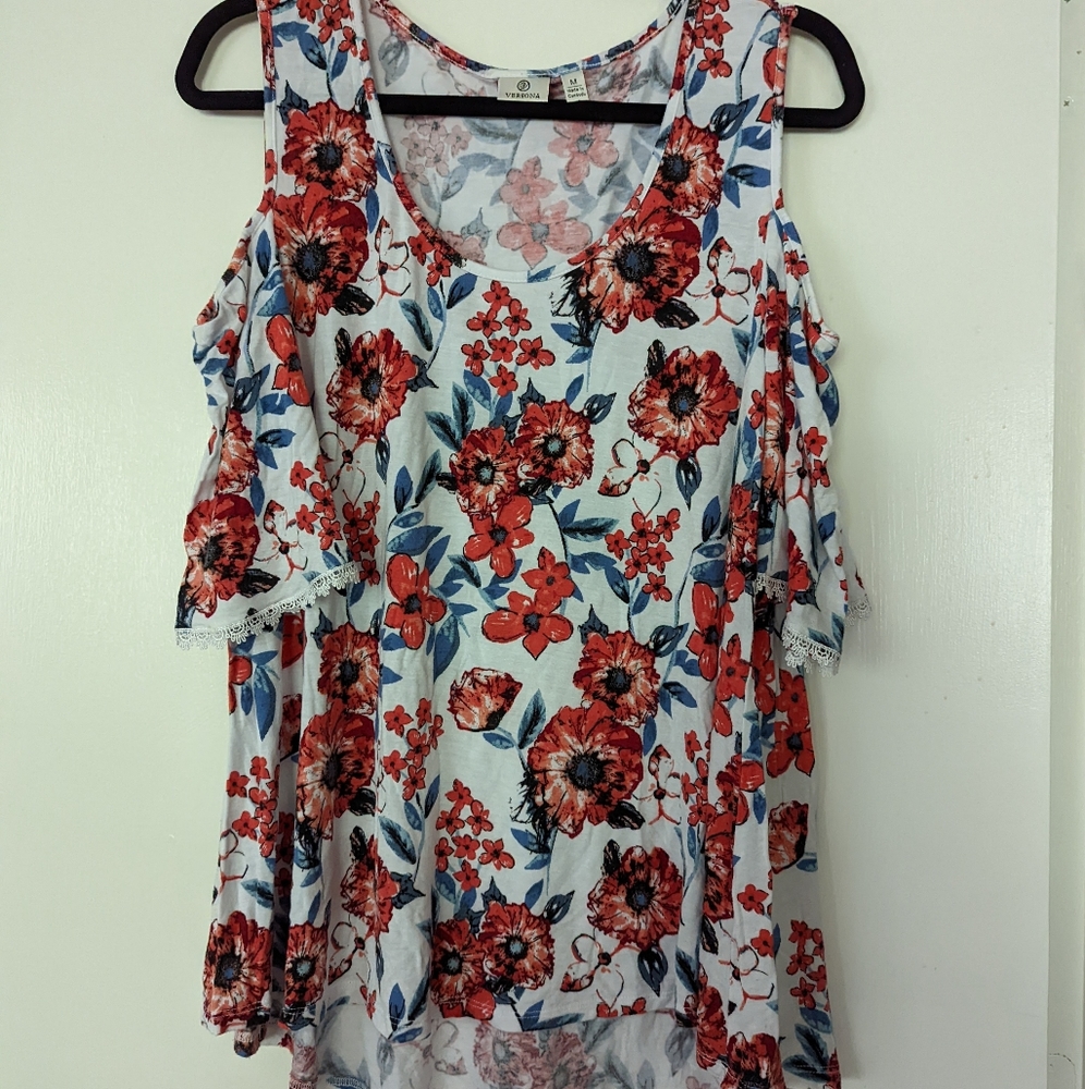 Cold shoulder shirt